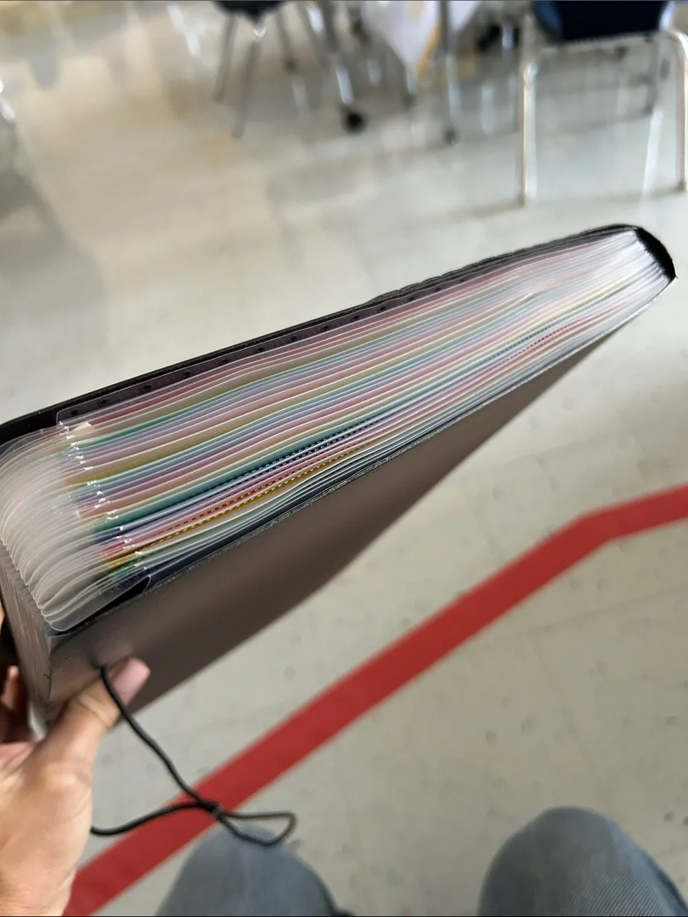 New file folder binder